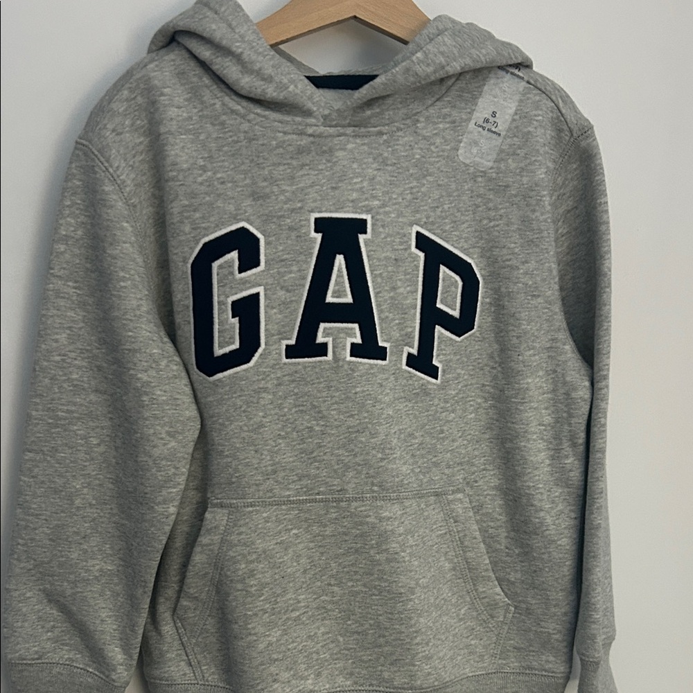 GAP Kids Heather Gray Hoodie